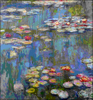 Monet waterlillies