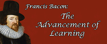 Bacon: Advancement of Learning