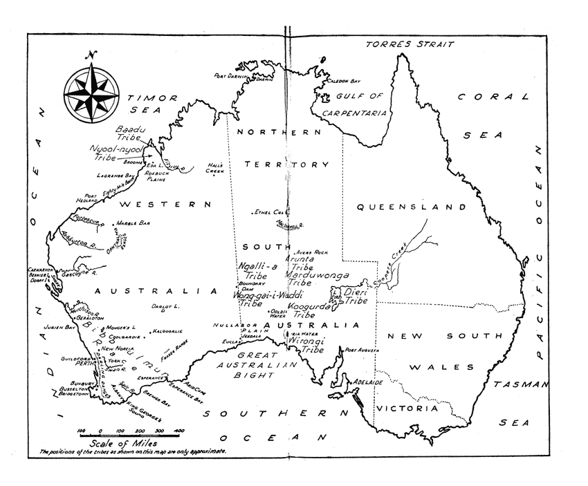 Map of Australia