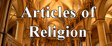 Articles of Religion