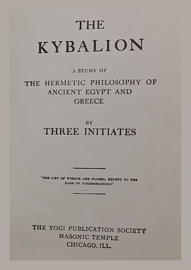 Kybalion page