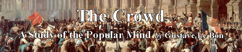 Le Bon: 'The Crowd'