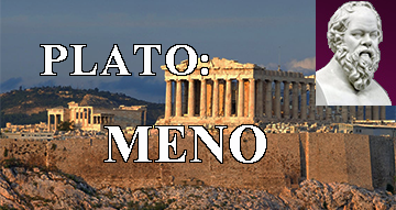 Plato's dialogue Meno