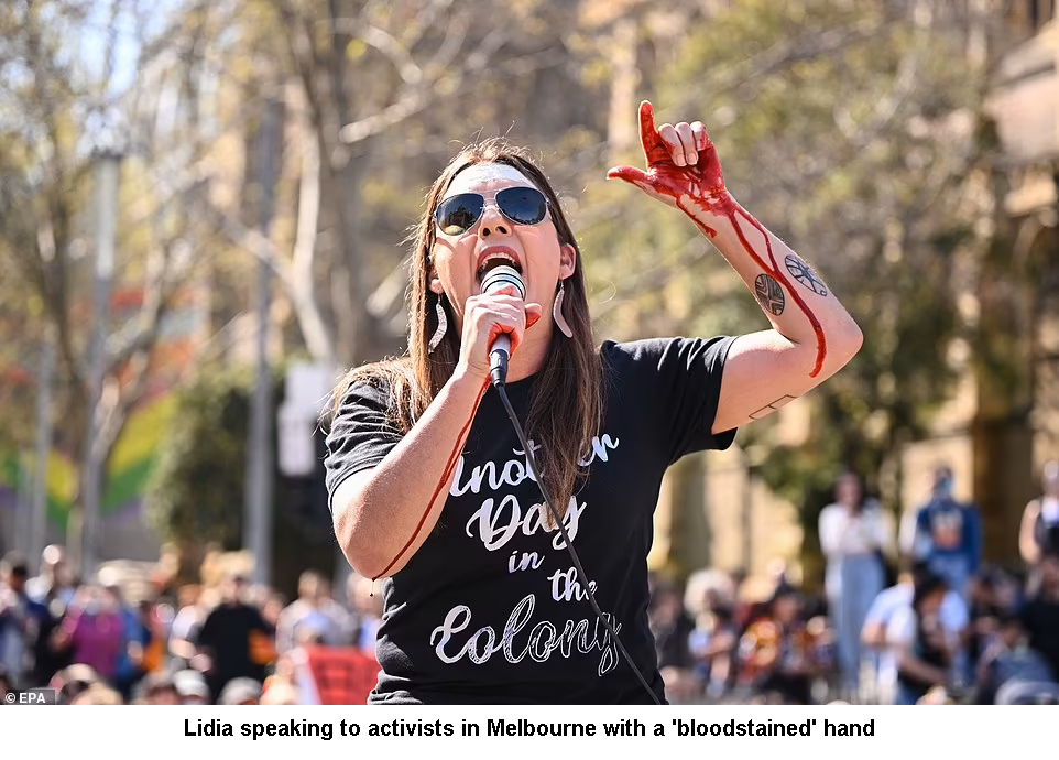 Aboriginal protest against the monarchy