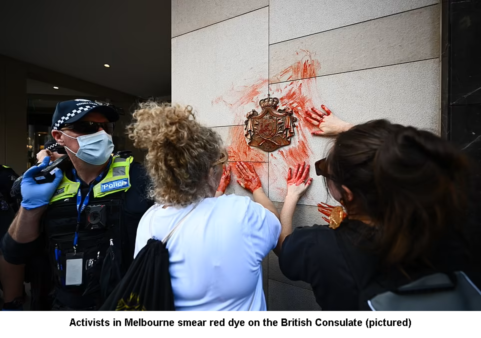 Aboriginal protest against the monarchy