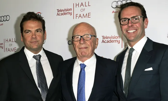 Lachlan, Rupert & James Murdoch