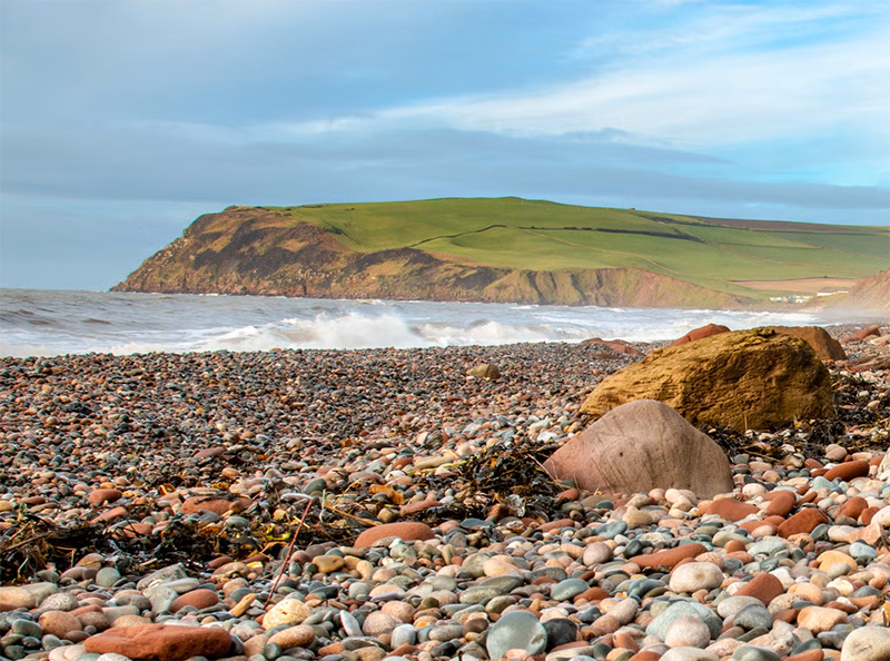 Pebbles on a beach